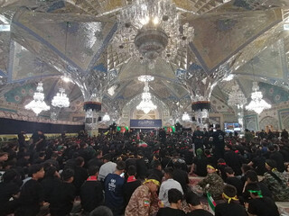«قاسم‌های ایران» در صحنِ عشق؛ طنین «احلی من العسل» در رواق امام خمینی (ره)