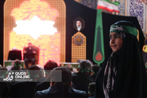 گزارش تصویری | عزاداری سنتی شب ششم محرم در «حسینیه حرم»
