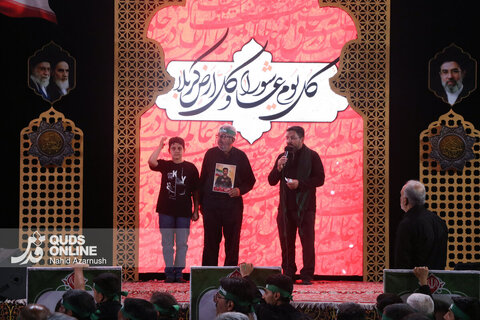 گزارش تصویری | عزاداری سنتی شب ششم محرم در «حسینیه حرم»
