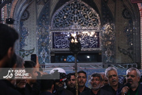 گزارش تصویری | عزاداری سنتی هیئات استان سیستان و بلوچستان شب ششم محرم در «حسینیه حرم»
