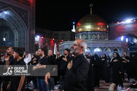 گزارش تصویری | عزاداری سنتی هیئات استان سیستان و بلوچستان شب ششم محرم در «حسینیه حرم»