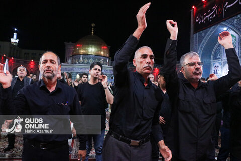 گزارش تصویری | عزاداری سنتی هیئات استان سیستان و بلوچستان شب ششم محرم در «حسینیه حرم»