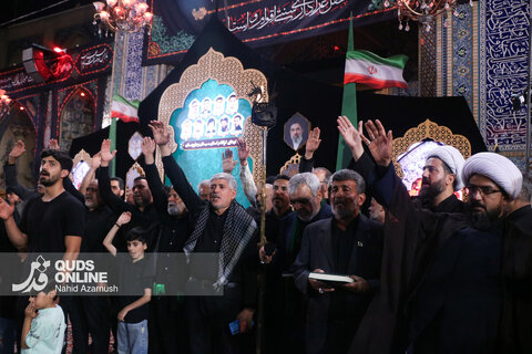 گزارش تصویری | عزاداری سنتی هیئات استان سیستان و بلوچستان شب ششم محرم در «حسینیه حرم»