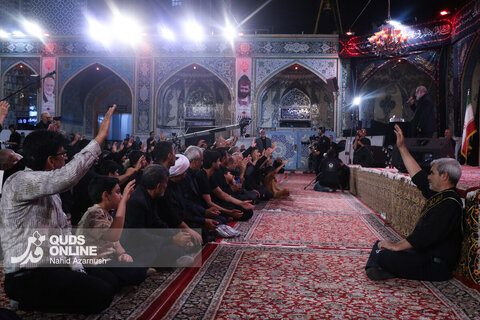 گزارش تصویری | عزاداری سنتی هیئات استان سیستان و بلوچستان شب ششم محرم در «حسینیه حرم»