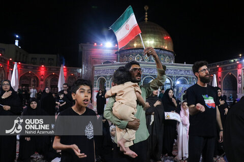 گزارش تصویری | عزاداری سنتی هیئات استان سیستان و بلوچستان شب ششم محرم در «حسینیه حرم»