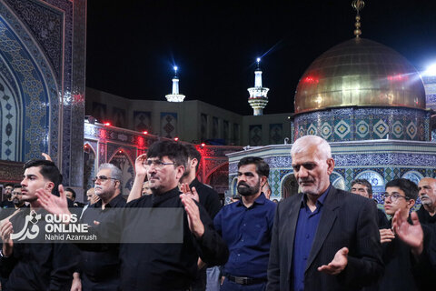 گزارش تصویری | عزاداری سنتی هیئات استان سیستان و بلوچستان شب ششم محرم در «حسینیه حرم»