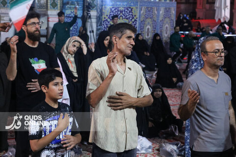 گزارش تصویری | عزاداری سنتی هیئات استان سیستان و بلوچستان شب ششم محرم در «حسینیه حرم»