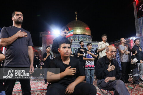 گزارش تصویری | عزاداری سنتی هیئات استان سیستان و بلوچستان شب ششم محرم در «حسینیه حرم»