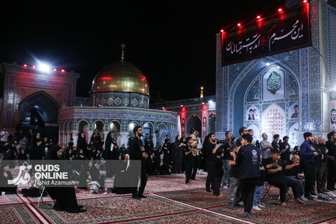 گزارش تصویری | عزاداری سنتی هیئات استان سیستان و بلوچستان شب ششم محرم در «حسینیه حرم»