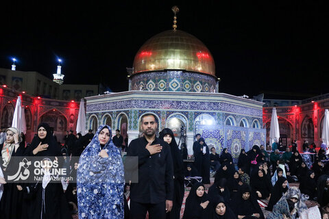 گزارش تصویری | عزاداری سنتی هیئات استان سیستان و بلوچستان شب ششم محرم در «حسینیه حرم»