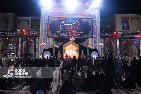 گزارش تصویری | عزاداری سنتی هیئات استان سیستان و بلوچستان شب ششم محرم در «حسینیه حرم»