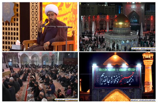 وقتی مشعل‌های عاشورایی از سیستان به صحن قدس رسید