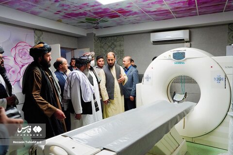  بازدید هیأت افغانستان از بیمارستان رازی بیرجند