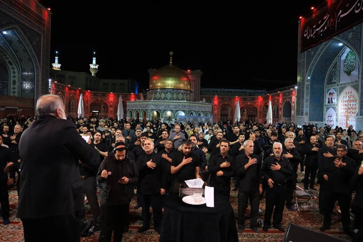 از گناباد تا حرم رضوی؛ طنین «زنجیرزنی جفتی» در صحن قدس