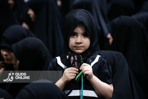 گزارش تصویری | دومین شب از مراسم عزاداری محرم از طرف رهبر انقلاب در جوار محل عروج قائد شهید