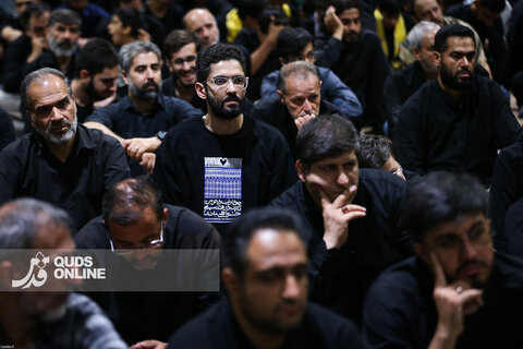 گزارش تصویری | دومین شب از مراسم عزاداری محرم از طرف رهبر انقلاب در جوار محل عروج قائد شهید