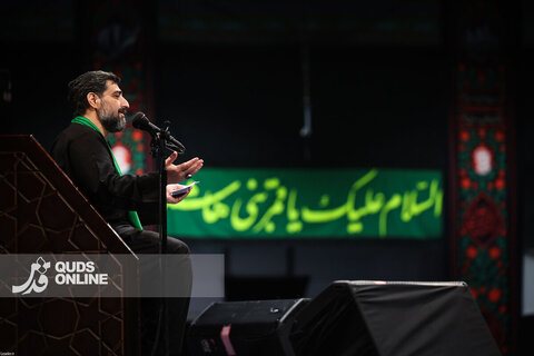 گزارش تصویری | دومین شب از مراسم عزاداری محرم از طرف رهبر انقلاب در جوار محل عروج قائد شهید