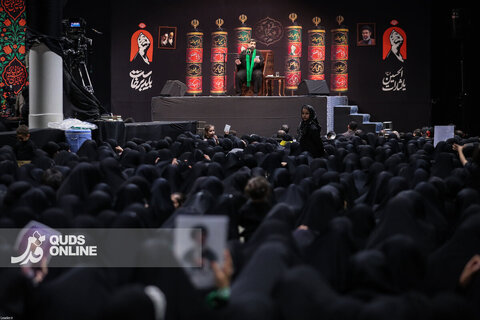 گزارش تصویری | دومین شب از مراسم عزاداری محرم از طرف رهبر انقلاب در جوار محل عروج قائد شهید