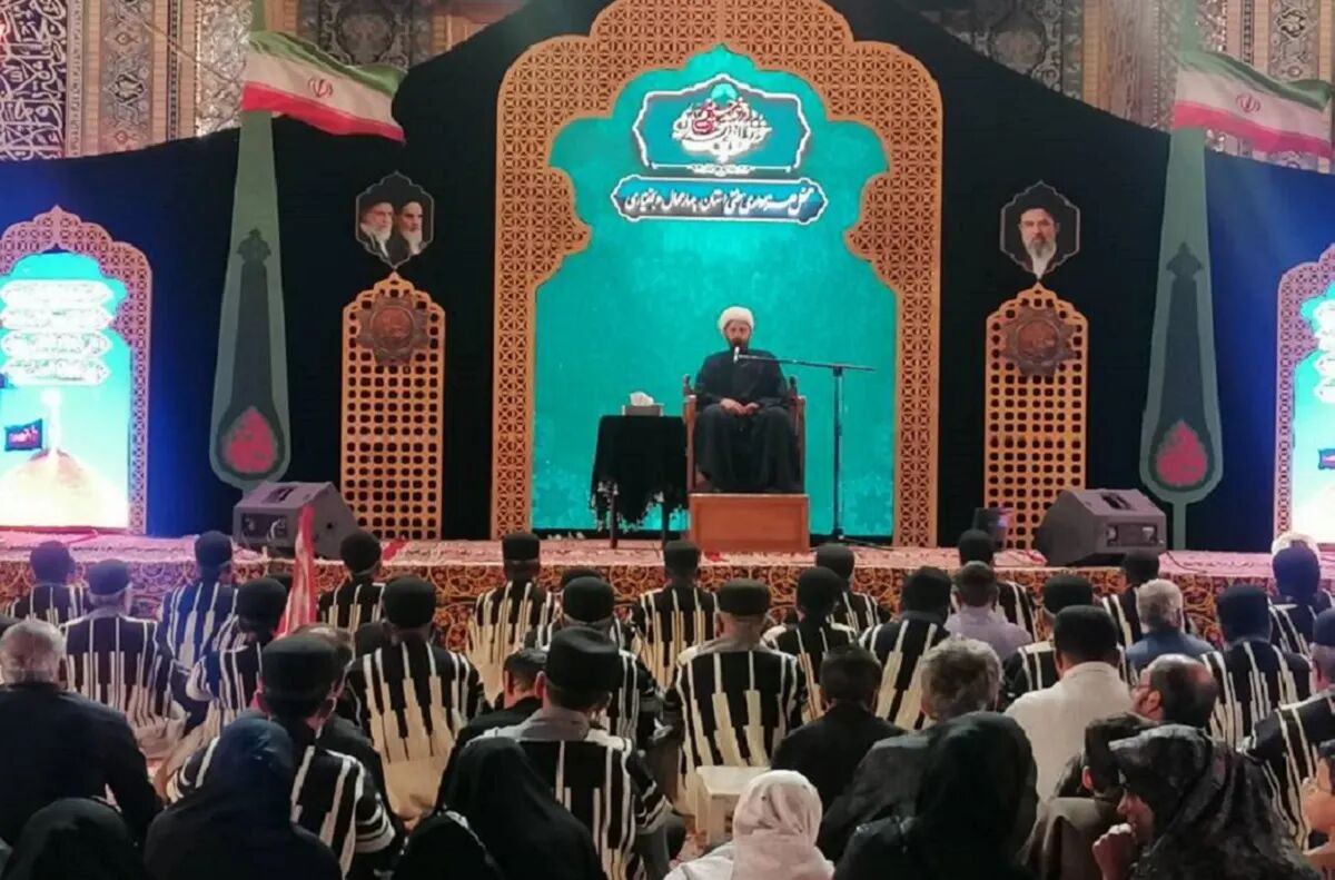 عزاداران چهارمحال و بختیاری، در هفتمین شب