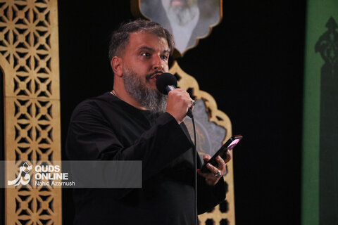 گزارش تصویری | عزاداری سنتی شب نهم محرم در «حسینیه حرم»