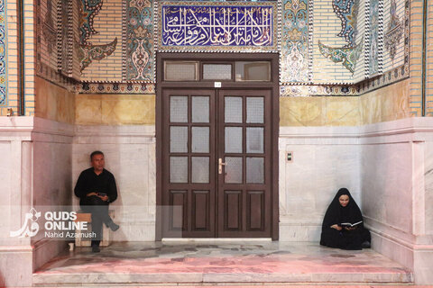 گزارش تصویری | عزاداری سنتی شب نهم محرم در «حسینیه حرم»