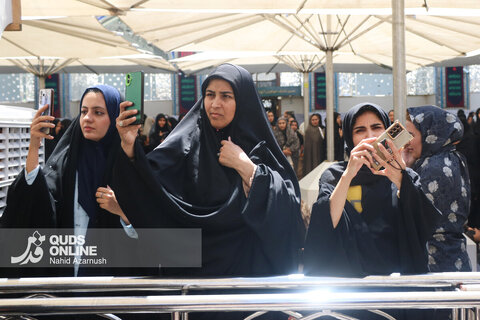 گزارش تصویری | عزاداری تاسوعای حسینی در حرم امام رضا(ع)