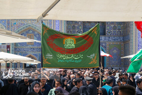 گزارش تصویری | عزاداری تاسوعای حسینی در حرم امام رضا(ع)