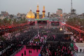 عکس | تصاویری از عزاداری محرم در کربلا