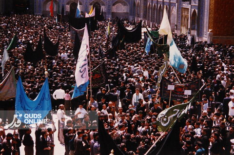 از آرشیو قدس | تصاویری از مراسم عزاداری محرم در دهه 70