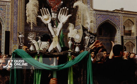 از آرشیو قدس | تصاویری از مراسم عزاداری محرم در دهه 70