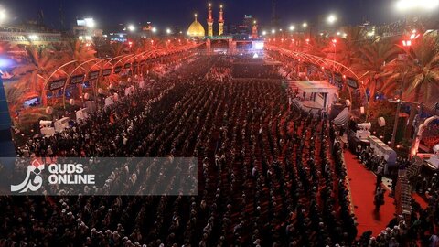 عکس | تصاویری از عزاداری محرم در کربلا