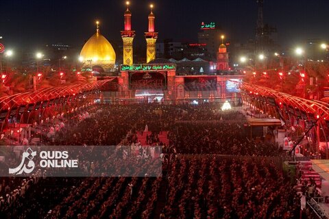 عکس | تصاویری از عزاداری محرم در کربلا