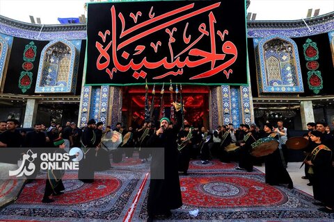 عکس | تصاویری از عزاداری محرم در کربلا