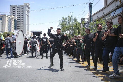 مراسم عزاداری روز عاشورا در مشهد مقدس