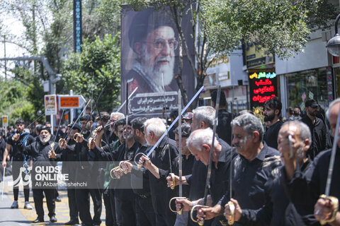 مراسم عزاداری روز عاشورا در مشهد مقدس