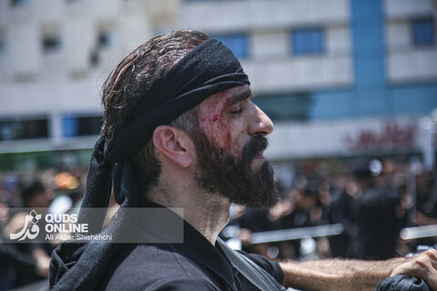 مراسم عزاداری روز عاشورا در مشهد مقدس