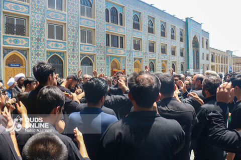 گزارش تصویری | عزاداری عاشورای حسینی در حرم امام رضا(ع)