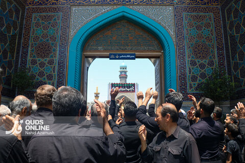 گزارش تصویری | عزاداری عاشورای حسینی در حرم امام رضا(ع)