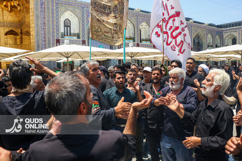 گزارش تصویری | عزاداری عاشورای حسینی در حرم امام رضا(ع)