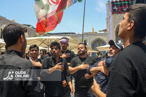 گزارش تصویری | عزاداری عاشورای حسینی در حرم امام رضا(ع)