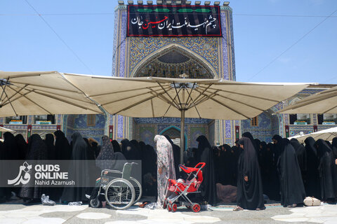 گزارش تصویری | عزاداری عاشورای حسینی در حرم امام رضا(ع)