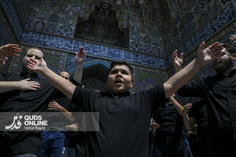 گزارش تصویری | عزاداری عاشورای حسینی در حرم امام رضا(ع)-۲