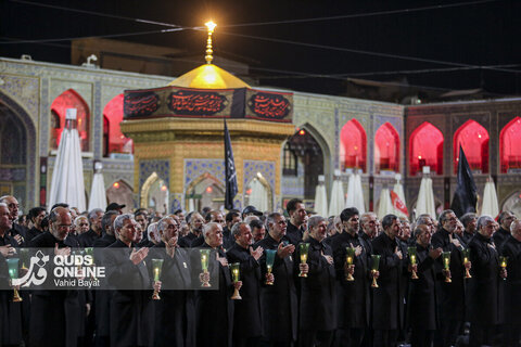گزارش تصویری | مراسم شام غریبان امام حسین (ع) در مشهدمقدس (۴ تیر ۱۴۰۵)