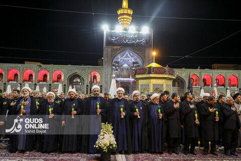 گزارش تصویری | مراسم شام غریبان امام حسین (ع) در مشهدمقدس (۴ تیر ۱۴۰۵)