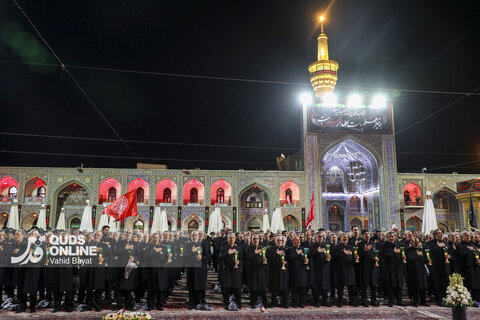 گزارش تصویری | مراسم شام غریبان امام حسین (ع) در مشهدمقدس (۴ تیر ۱۴۰۵)