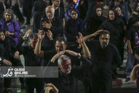 مراسم شام غریبان امام حسین علیه السلام در مشهد