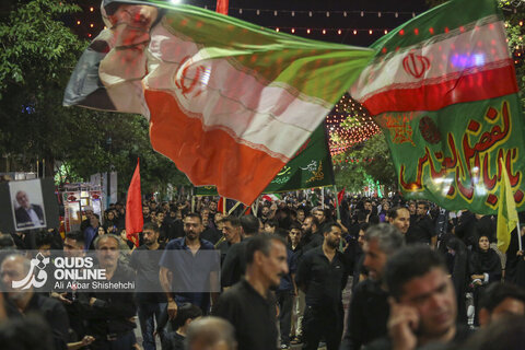 مراسم شام غریبان امام حسین علیه السلام در مشهد