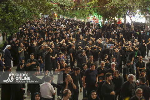 مراسم شام غریبان امام حسین علیه السلام در مشهد