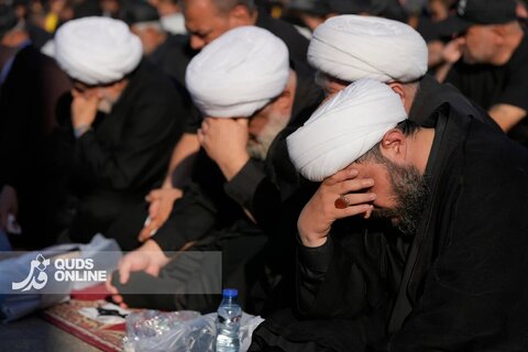 عکس | تصاویری از عزاداری عاشورا درلبنان، زیر سایه جنگ