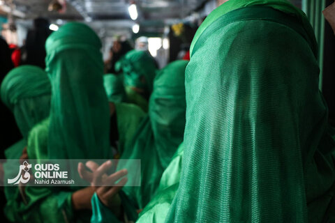 گزارش تصویری | تعزیه دوازدهم محرم در حسینیه کرمانی های مشهد